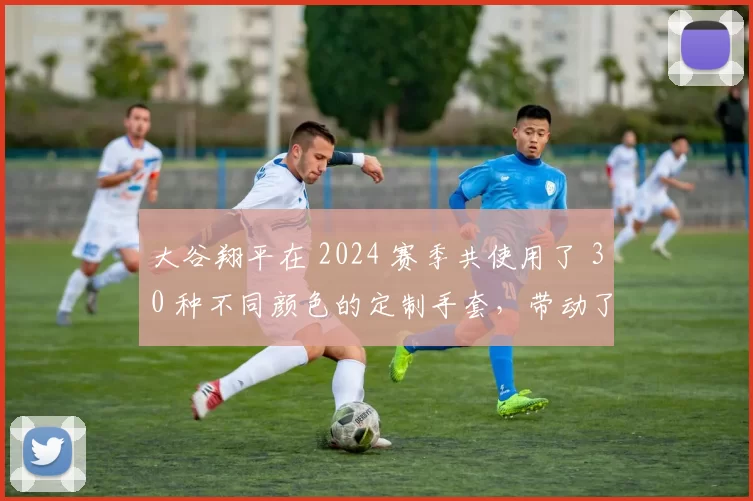 大谷翔平在 2024 赛季共使用了 30 种不同颜色的定制手套，带动了全球棒球装备热